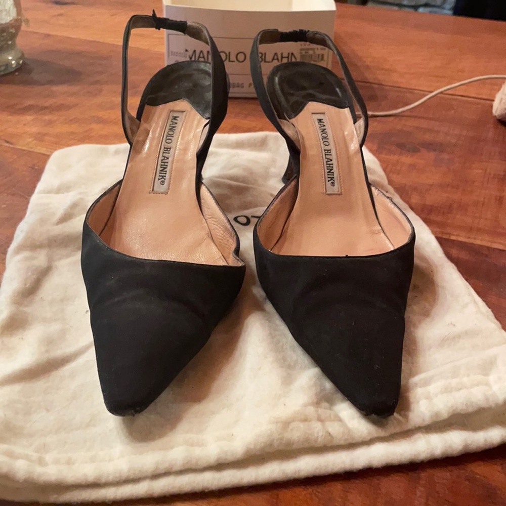 Manolo Blahnik pointy toe Heel